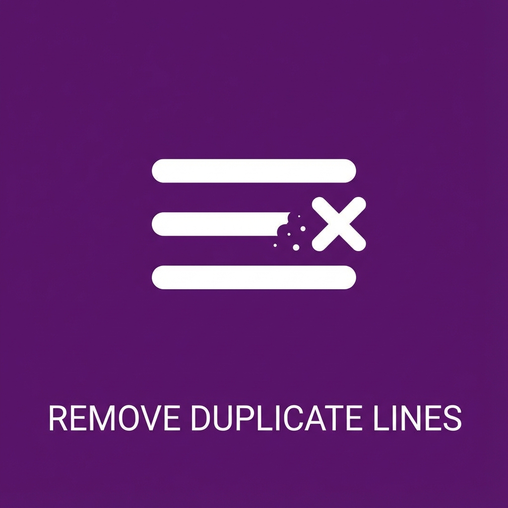 Remove Duplicate Lines